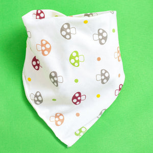 Mushroom Triangle Scarf