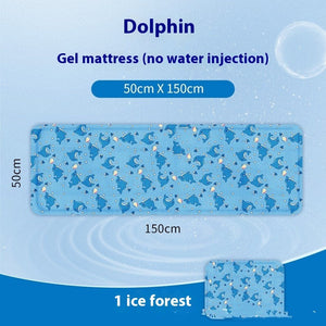 50x150Dolphin with pillow