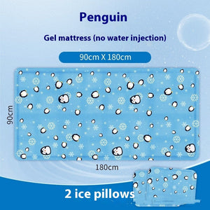 90x180Penguin with pillow
