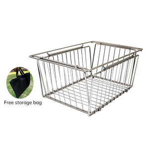 Silver IGT Folding Storage Bas