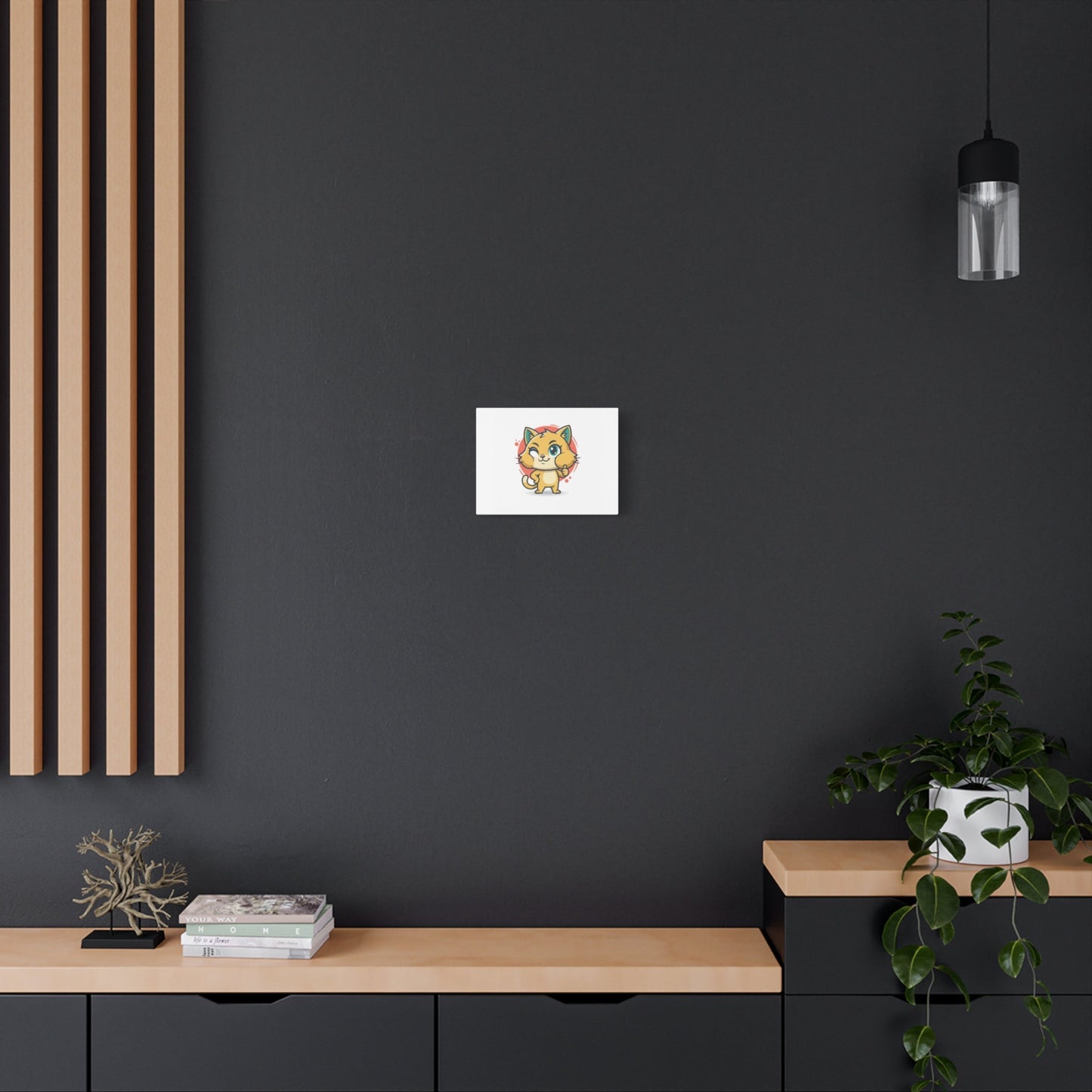 Cheeky Rodent Art Print | Rodent-Core Cute Rat/Mice Wall Canvas