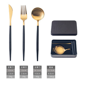 Black gold3-piece set