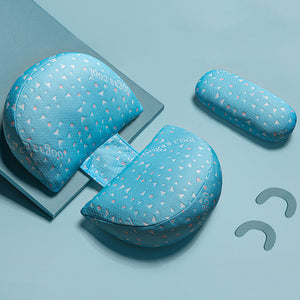 Blue-plus adjustable pillow