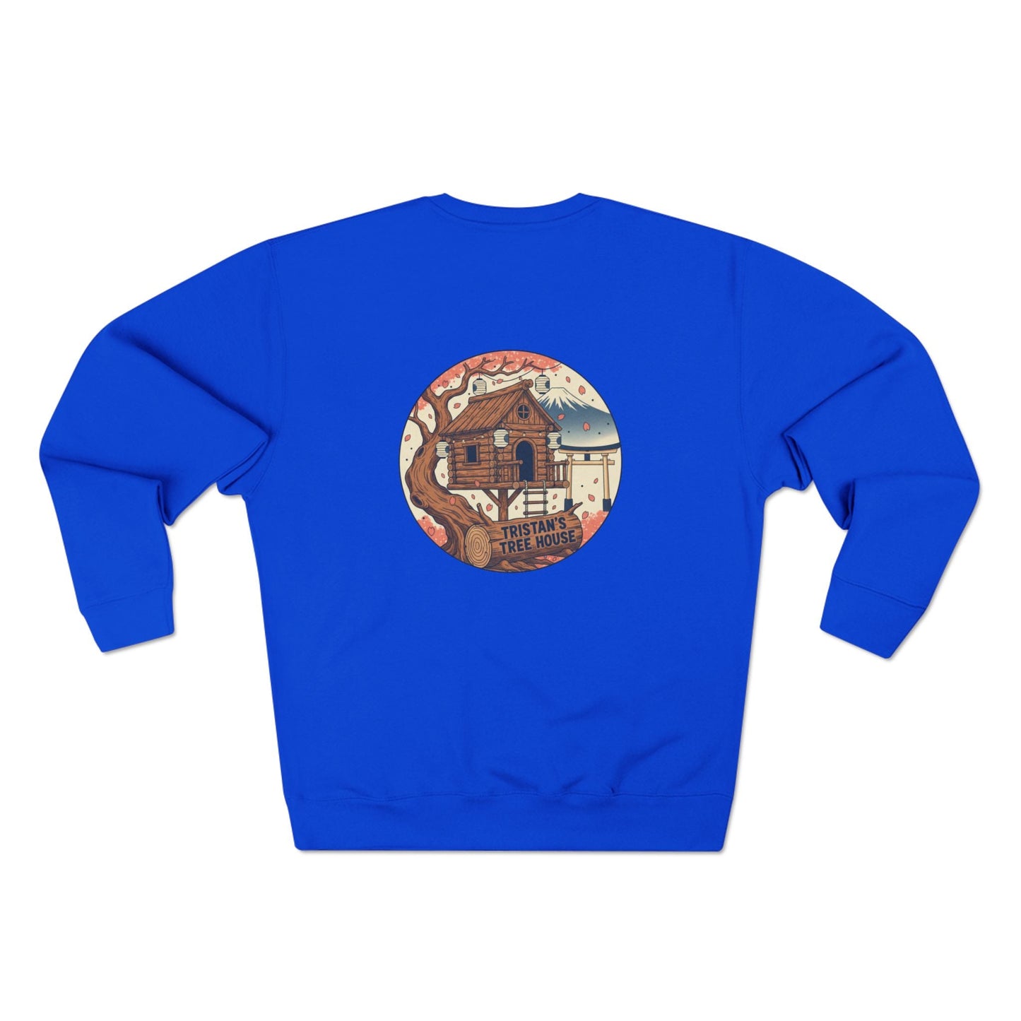 Curage Is a Universal Language Crewneck Sweatshirt — Teistan’s Tree House Back Patch