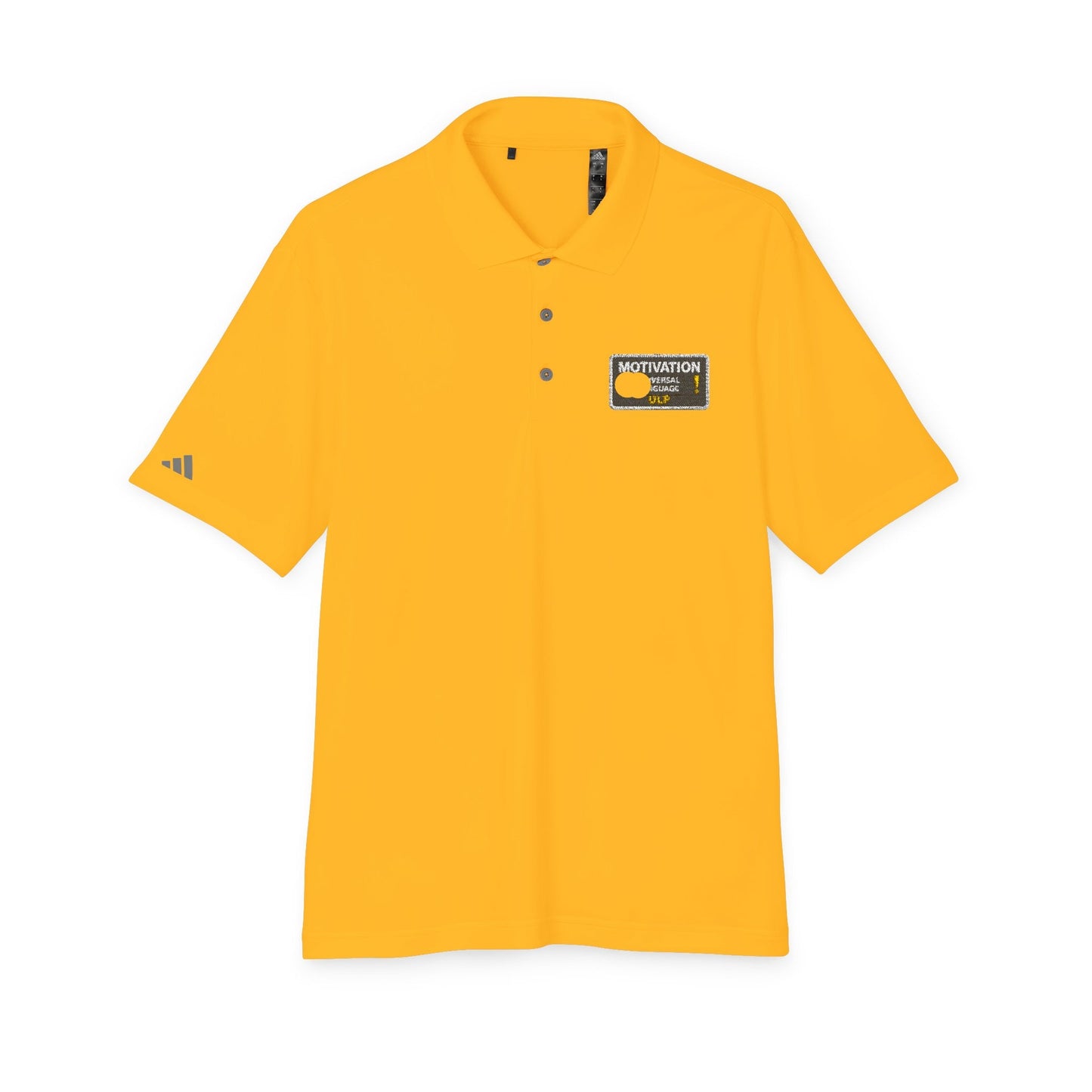 Motivation Is a Universal Language Polo — Unisex Performance Polo