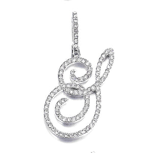Silver single letter S