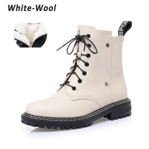 White wool
