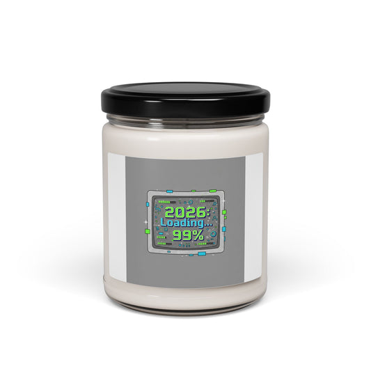 2026 Loading 99% Soy Candle | NYE countdown, Retro system UI