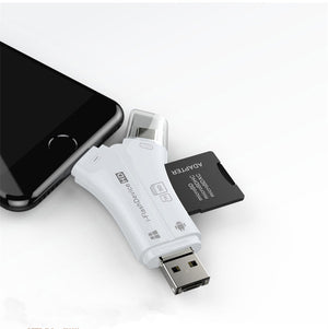 White 128GB TF Card