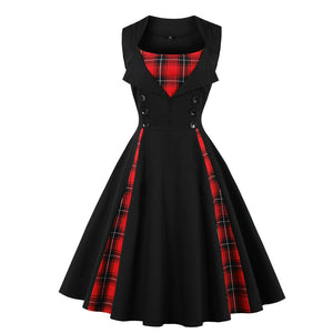Black With Plaid