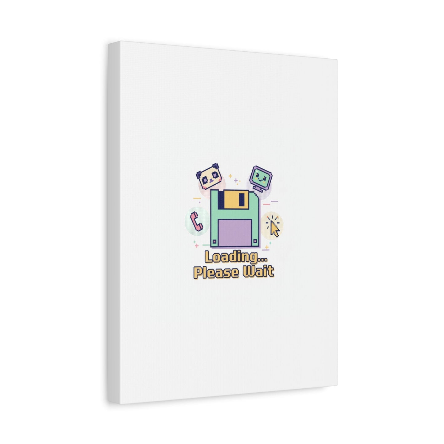 Loading Please Wait Canvas | Old Internet Aesthetic, 90s Web Nostalgia