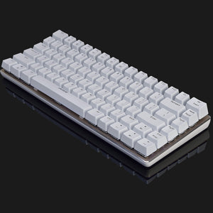 Matt white cyan axis