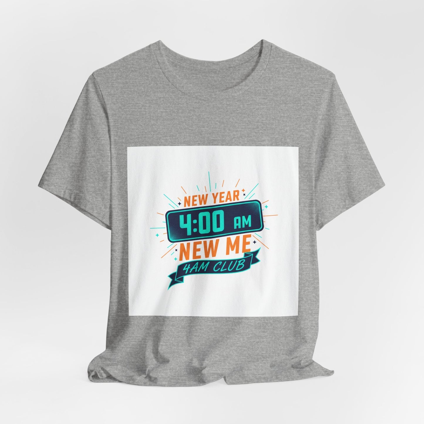 New Year 4:00 AM New Me Tee | Holiday Apparel, Festive Party Shirt