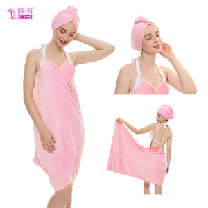 Bath Skirt Set Light Pink