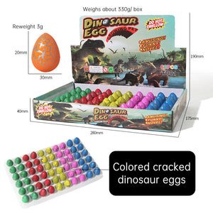 T001 Color Crack-Dinosaur (60 eggs)