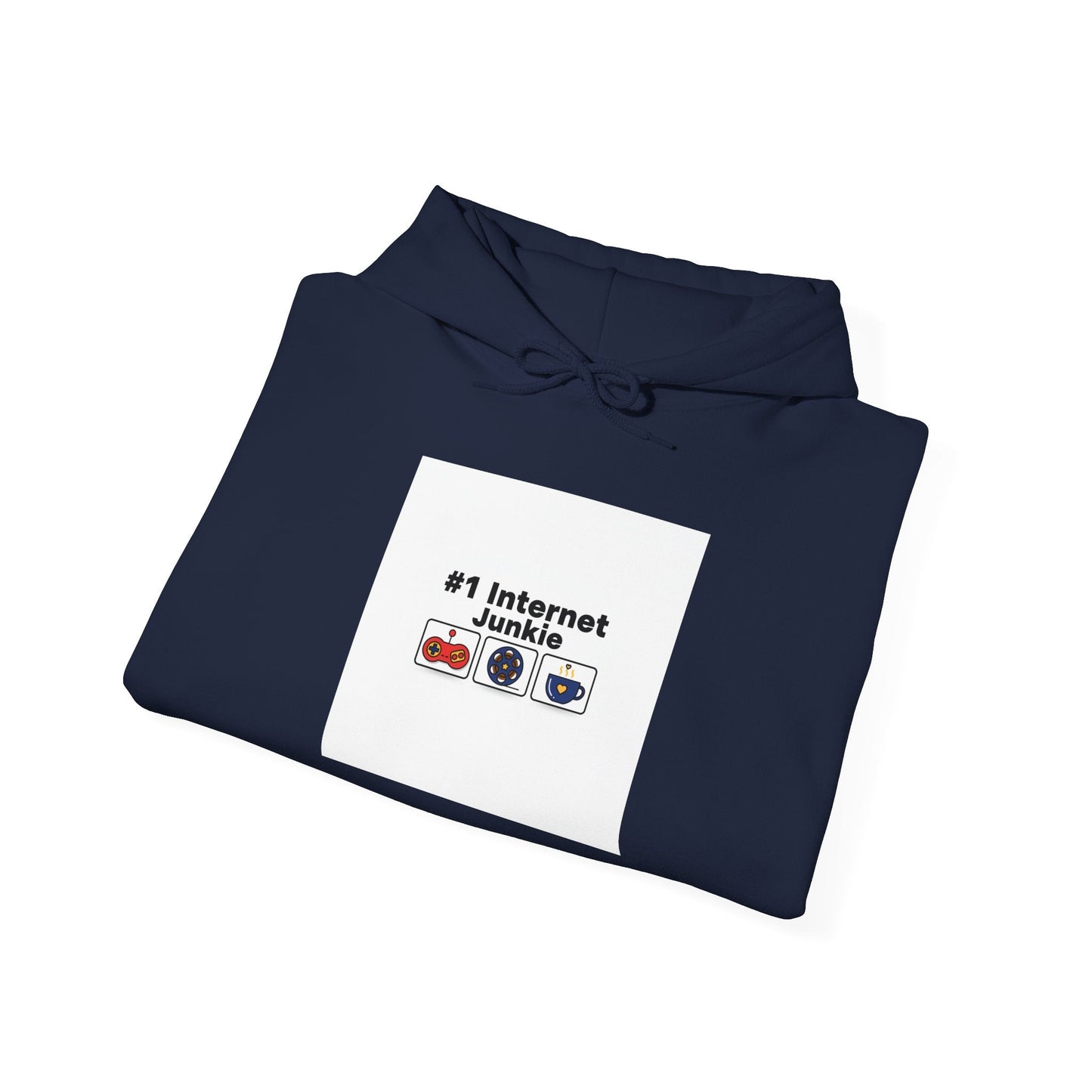 #1 Internet Junkie Hoodie, top-list ranking graphic, list lover merch