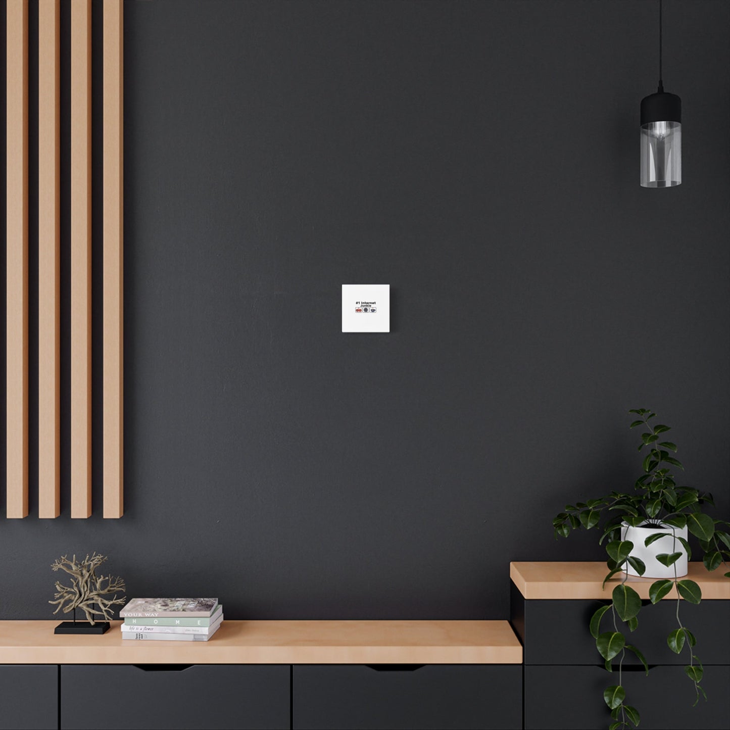 #1 Internet Junkie Matte Canvas | Top-List Ranking Poster