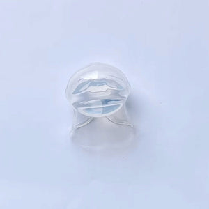 Tongue cover white bare machine