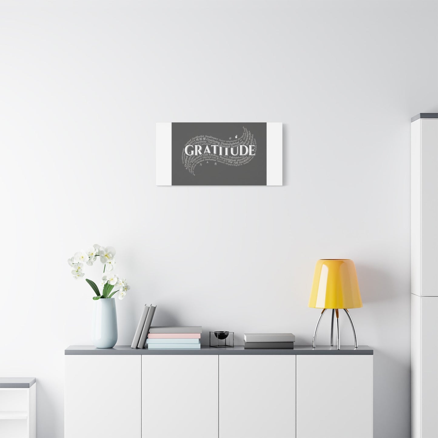 Gratitude Wall Art Matte Canvas | Tiny Treats, sweet uplifting print