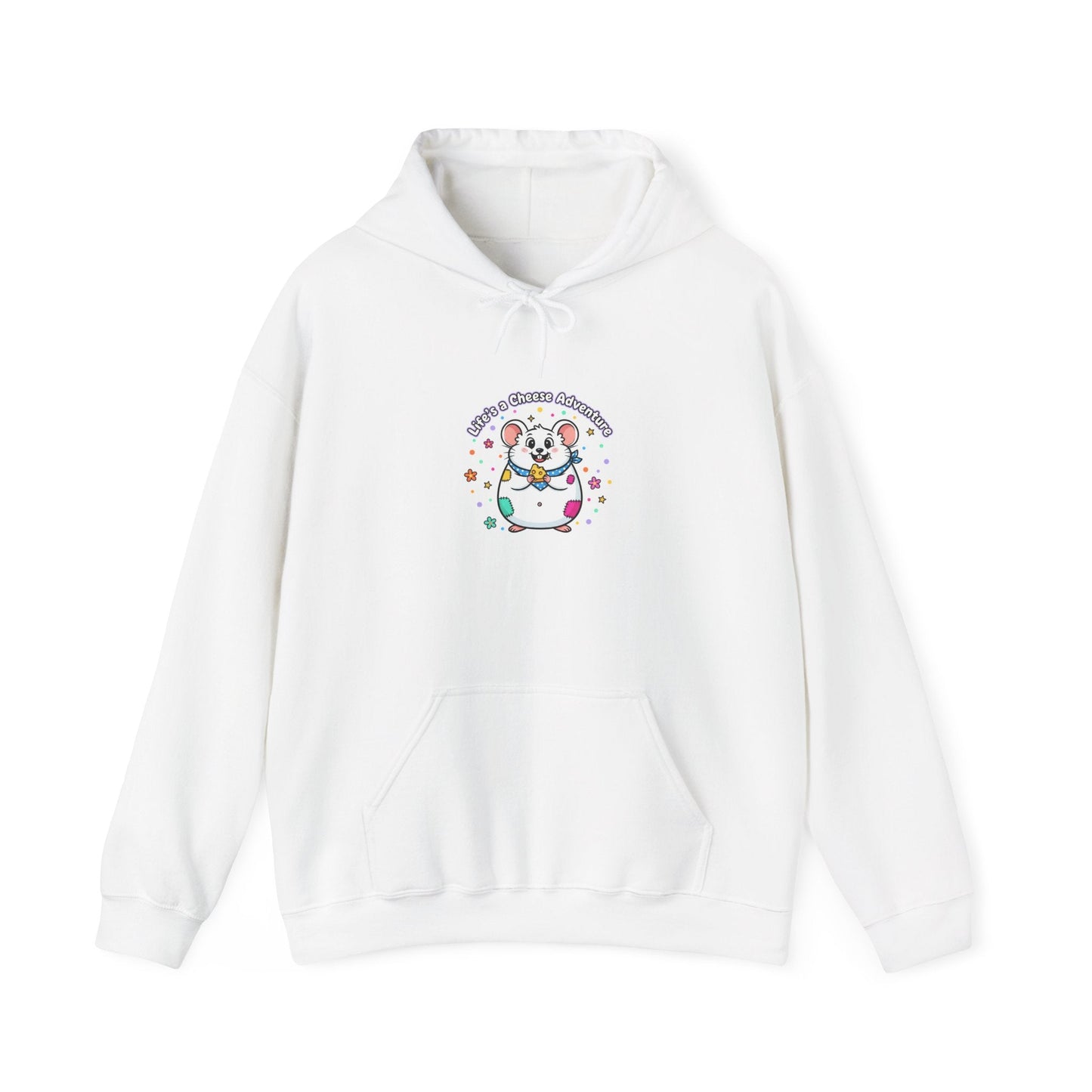 Cheeky Rodent Pride Hoodie | Rodent-Core rat art print, quirky animal design