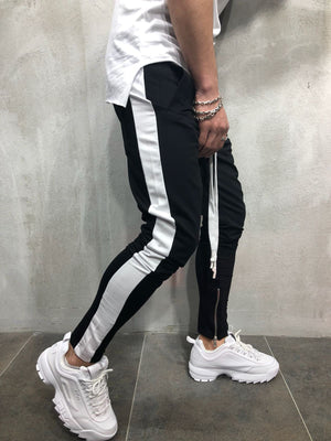 Black and white