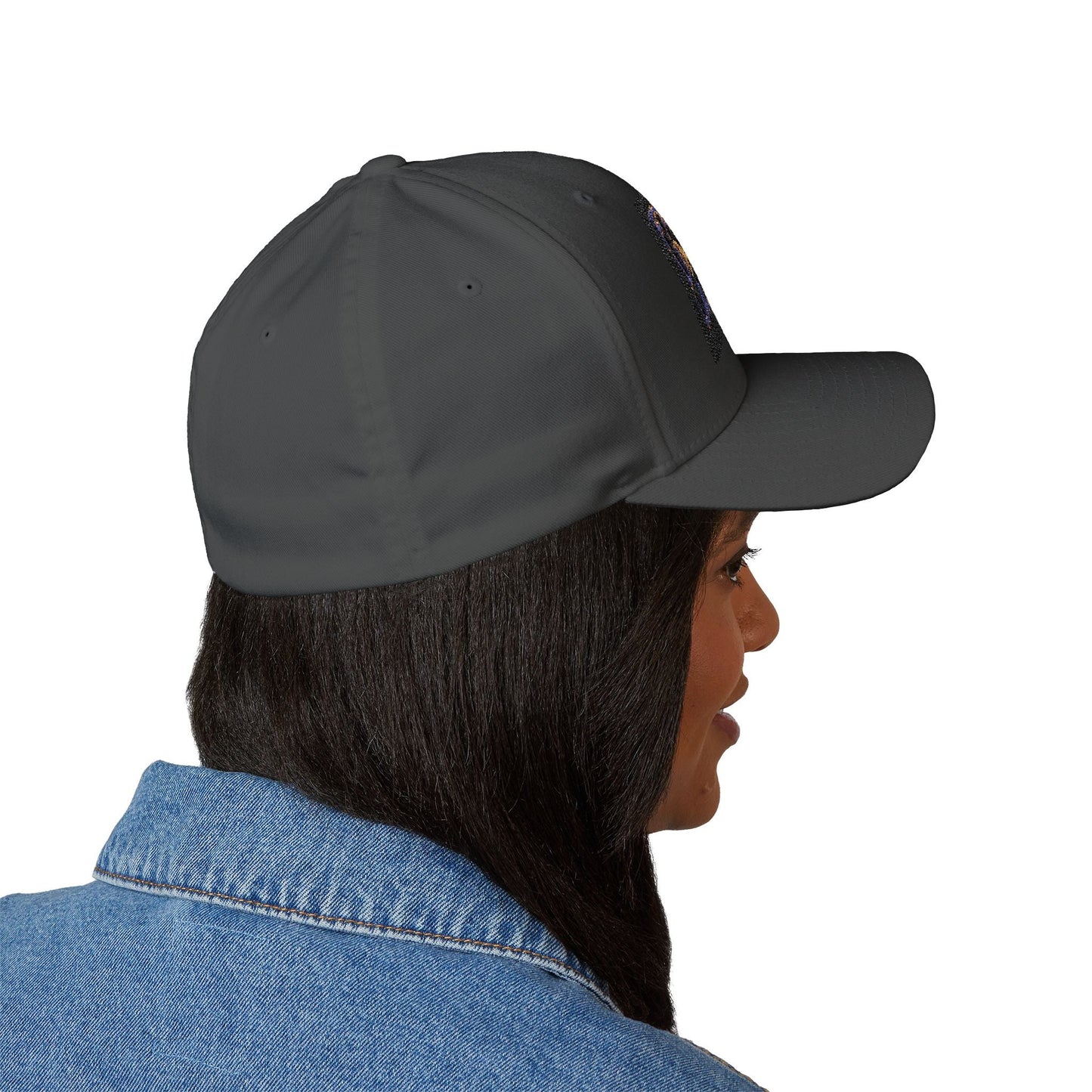 Embroidered 'Faith Is A Universal Language' Closed-Back Cap