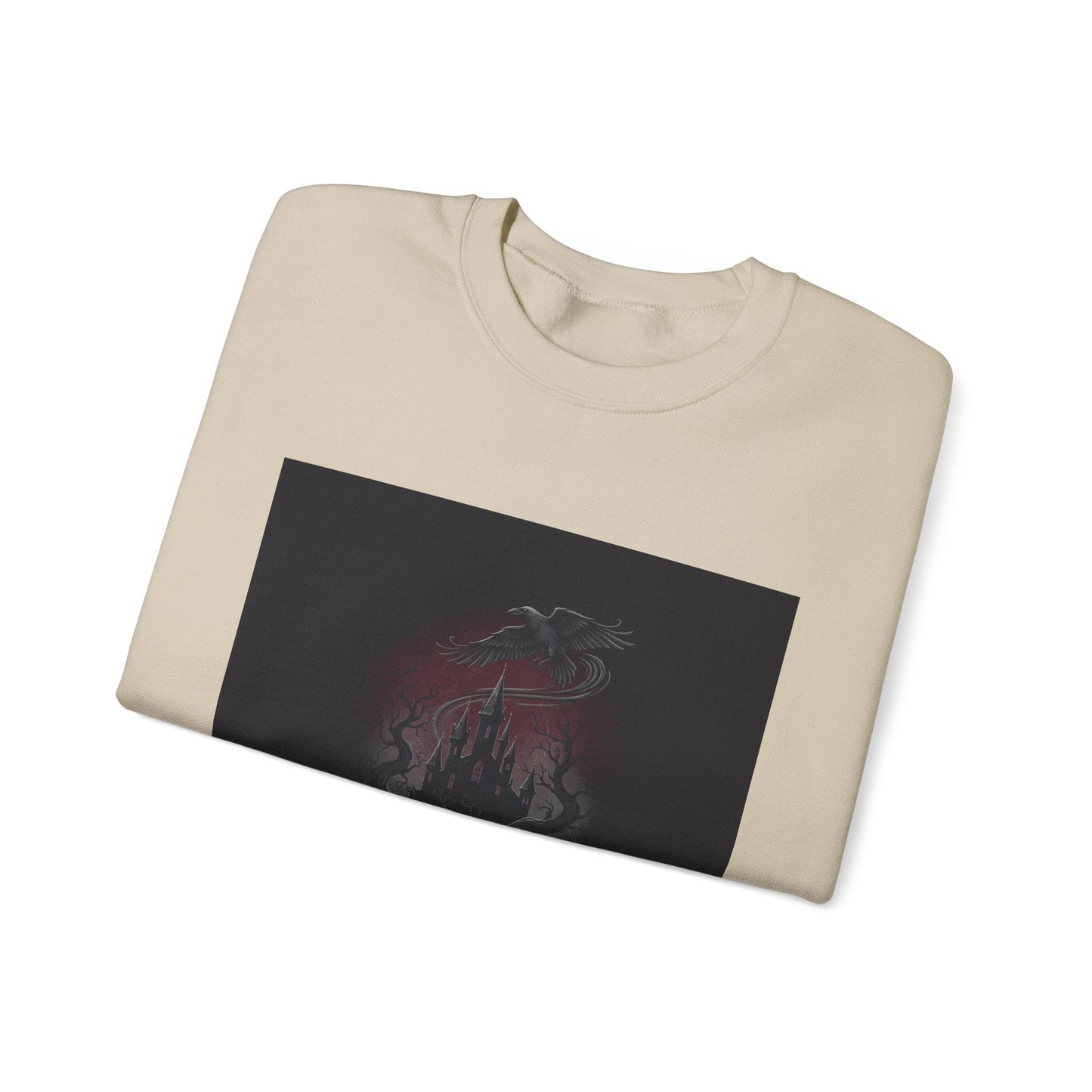 "Whispered Secrets of the Shadows" Gothic Crewneck | Dark Fantasy Sweatshirt