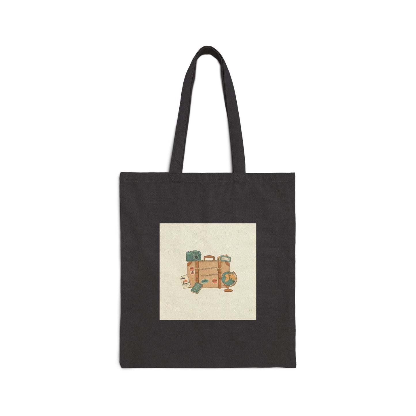 Vintage Travel Stamp Tote | passport stamp, wanderlust postcard