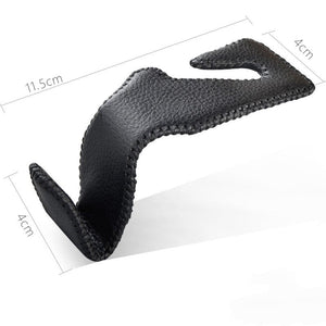 Leather hook [black black line]