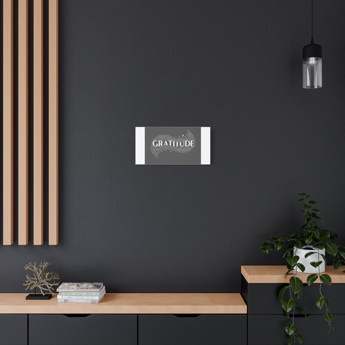 Gratitude Wall Art Matte Canvas | Tiny Treats, sweet uplifting print