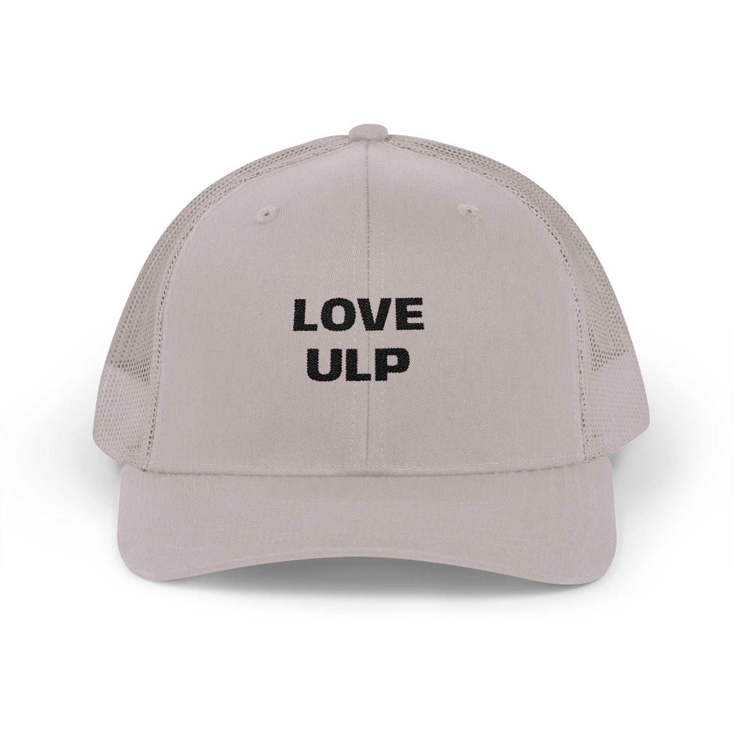Love ULP Trucker Cap - Vintage Grey Mesh Snapback Hat