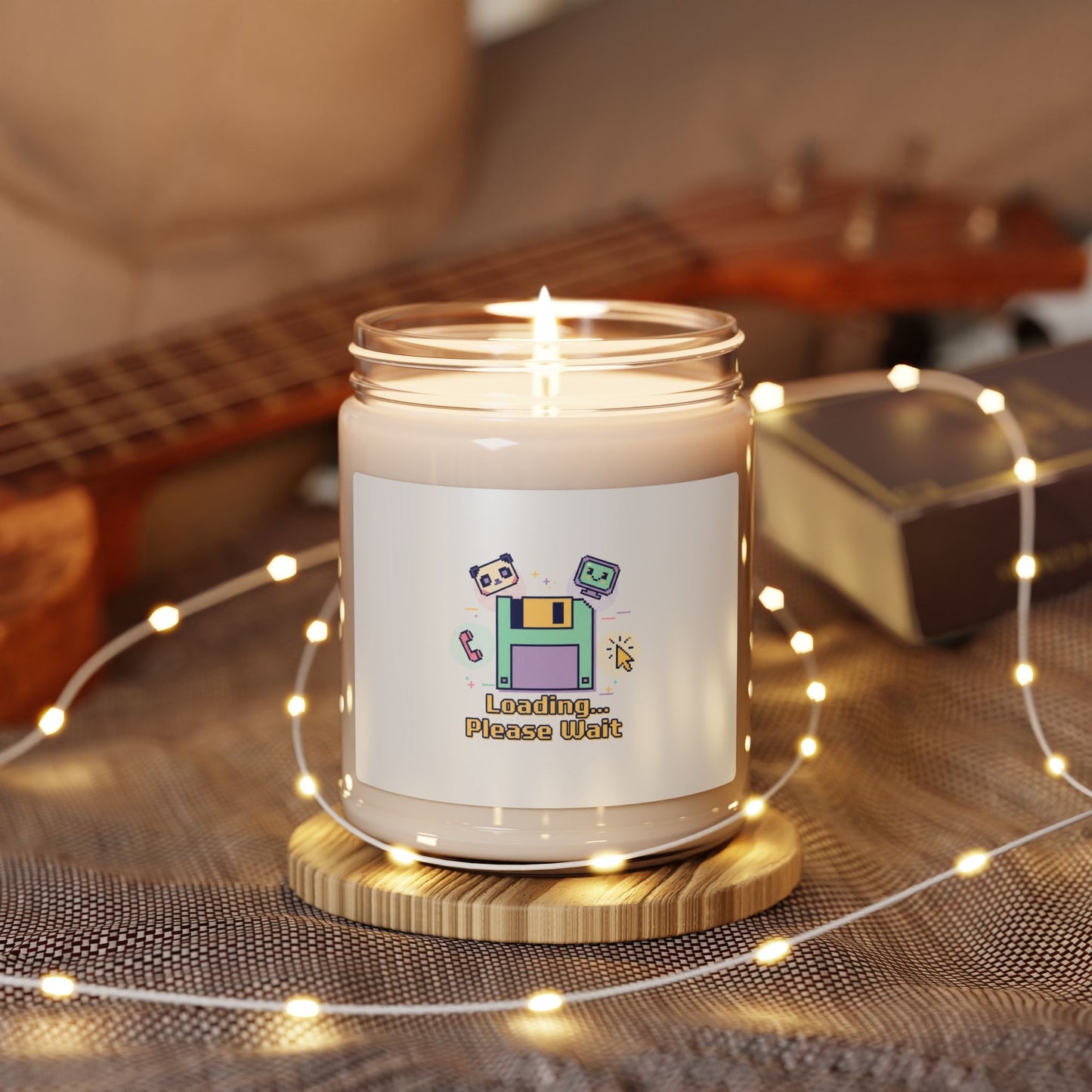 Loading… Please Wait Soy Candle, Old Internet Aesthetic | Pixel Art, 90s Web Nostalgia