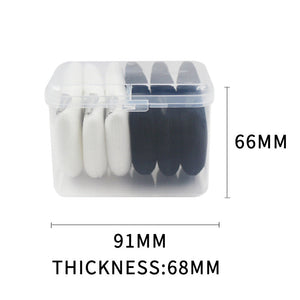 Black 3pcs+White 3pcs