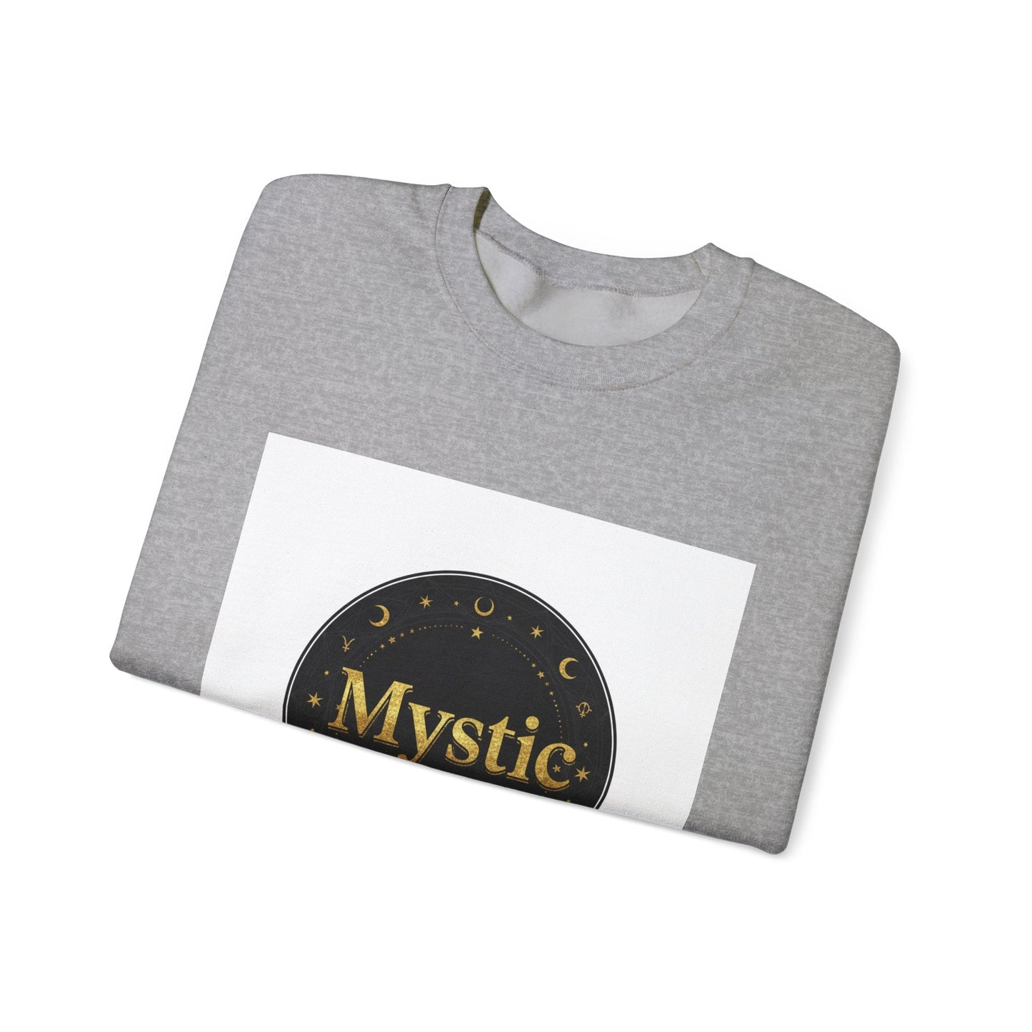 Mystic circle occult typography Sweatshirt | tarot typography, esoteric print
