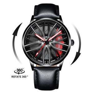 APR—Red  Leather belt
