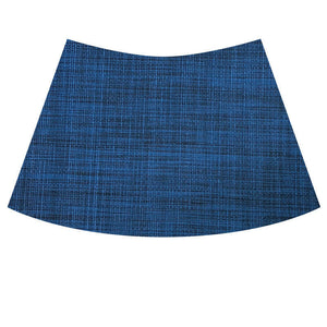 Vertical pattern deep sea blue