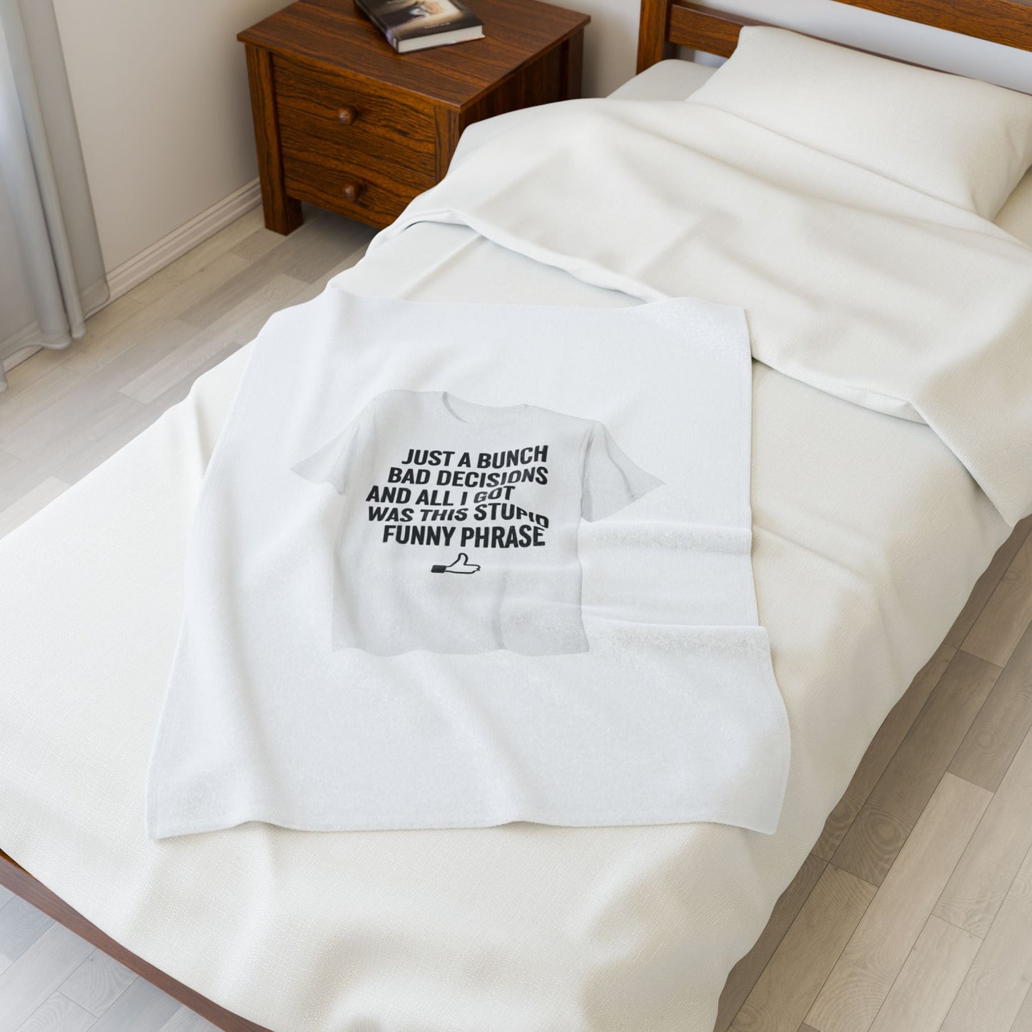 stupid funny phrase blanket | sarcastic introvert humor, anxiety humor