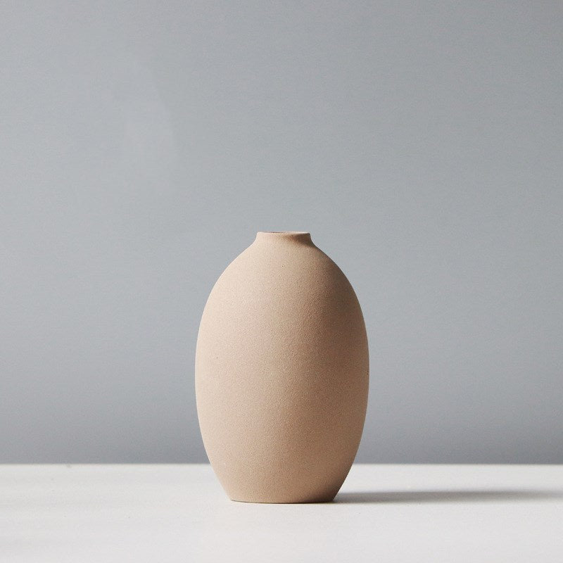 Morandi Decoration Vase Living Room Decoration Small Decoration Nordic Ceramic Home Bedroom Desktop Flower