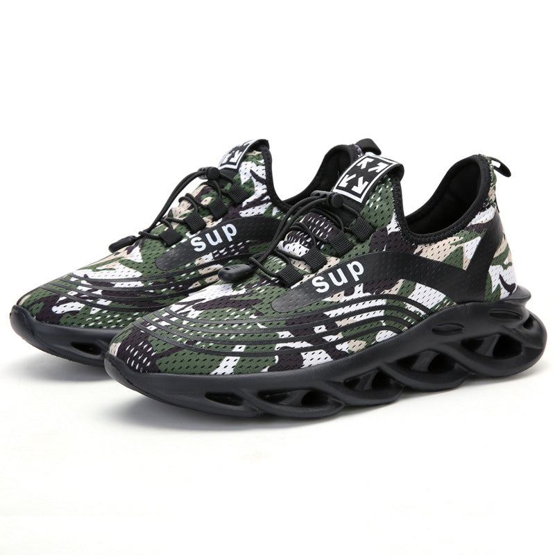 Mesh Low-Cut Blade Plus Size Casual Sneakers