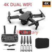 Black 4K DUAL3Pcs battery