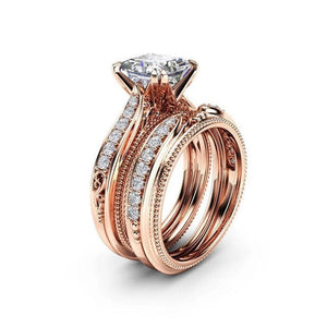Rose gold pair