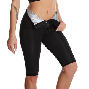 High waist buttoned shorts