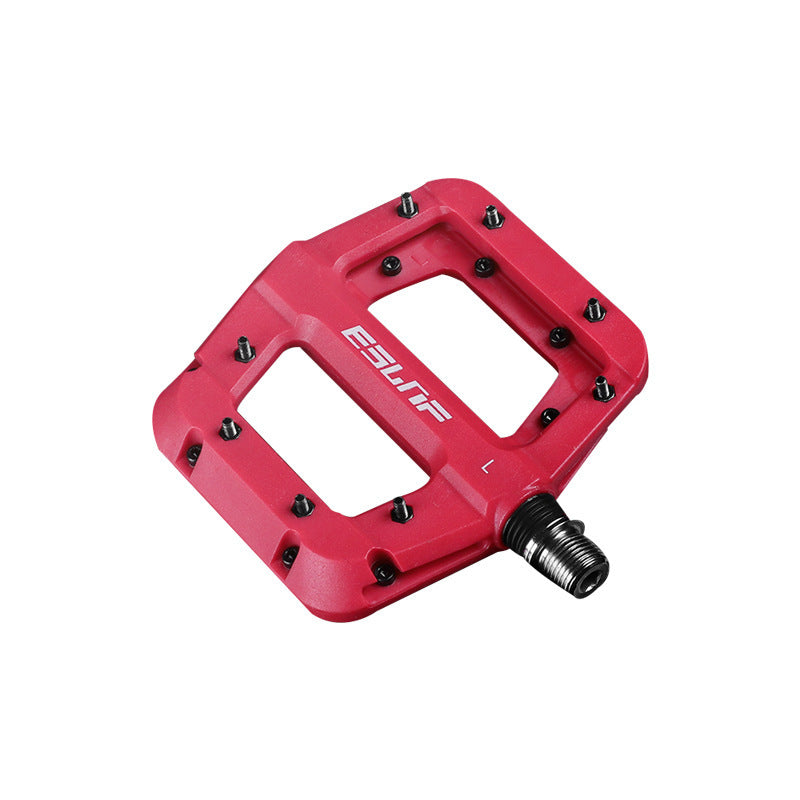 Bicycle Pedal Riding Accessories Nylon Dead Fly Bearing Pedal Non-Slip Mountain Pedal