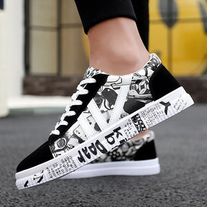 Black and white