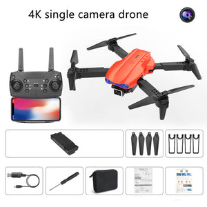 Orange. Single 4k camera
