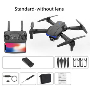 Black. Without lens