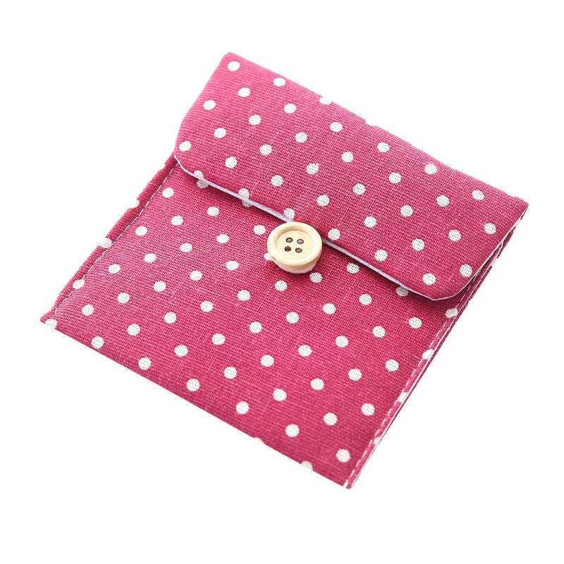 Korean Girls Canvas Coin Purse