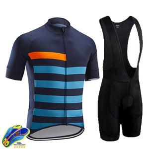 Black and blue stripes