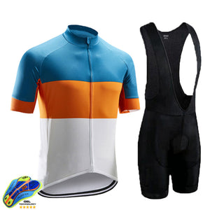 Orange and blue color matching