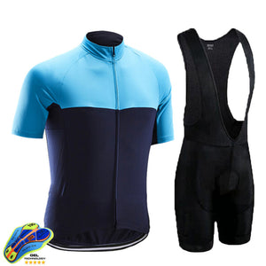 Black and blue color matching
